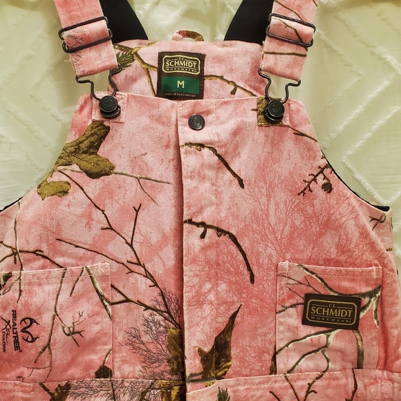 RealTree Schmidt, Youth M, Coveralls, pink camo - Picture 3 of 4